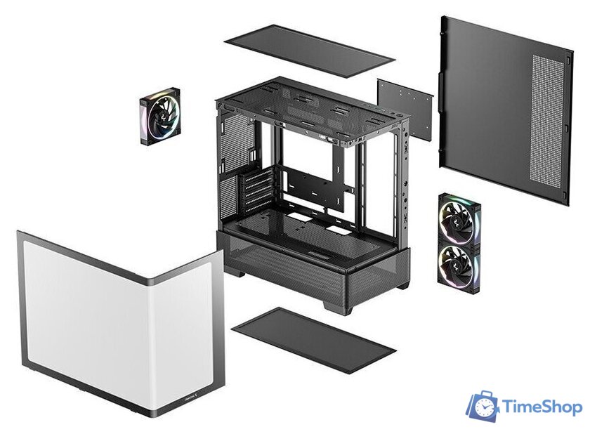Корпус DeepCool CG380U 3F R-CG380U-BKAGM3-G - Изображение №8 — Интернет-магазин Time-Shop
