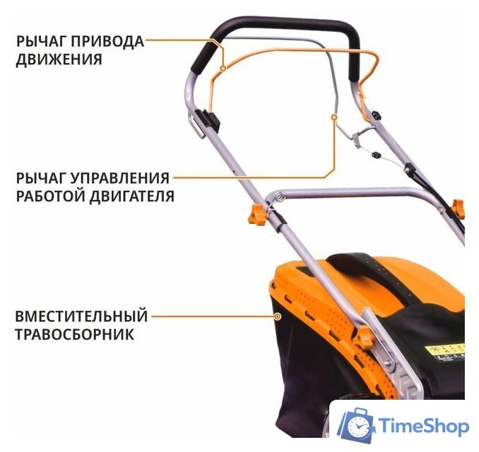 Газонокосилка MaxPiler MLM-46S - Изображение №10 — Интернет-магазин Time-Shop