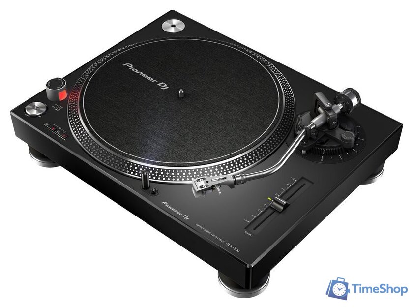 DJ виниловый проигрыватель Pioneer PLX-500-K - Изображение №1 — Интернет-магазин Time-Shop