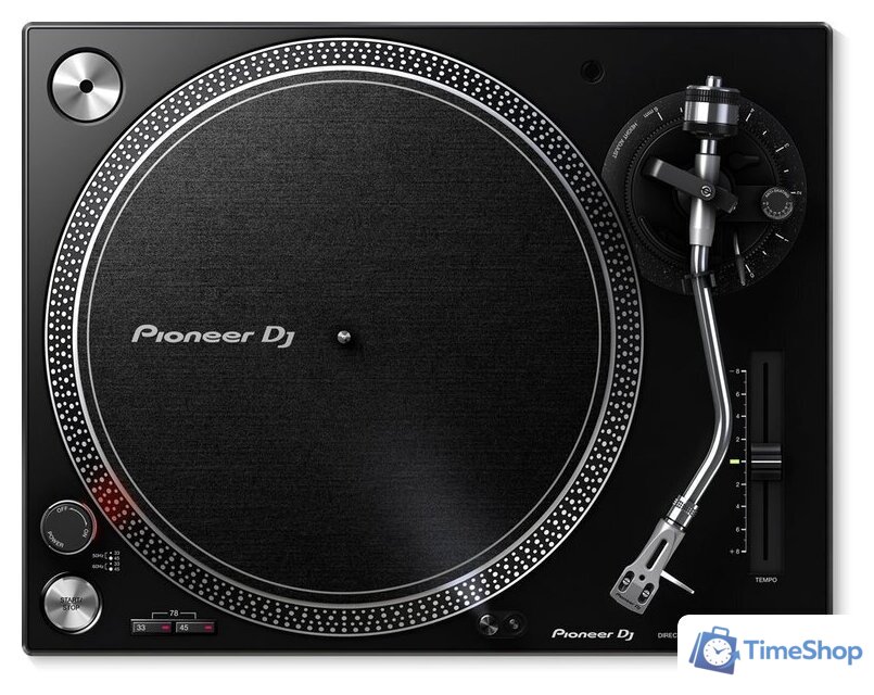 DJ виниловый проигрыватель Pioneer PLX-500-K - Изображение №4 — Интернет-магазин Time-Shop