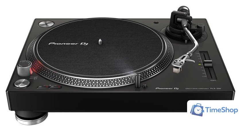 DJ виниловый проигрыватель Pioneer PLX-500-K - Изображение №2 — Интернет-магазин Time-Shop
