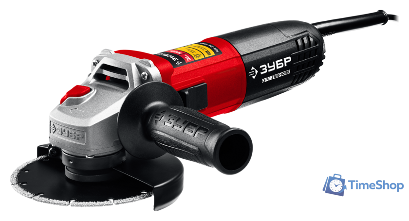 Угловая шлифмашина Зубр Мастер УШМ-125-1005 - Изображение №1 — Интернет-магазин Time-Shop