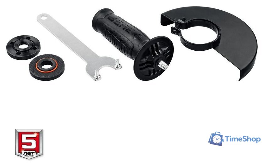 Угловая шлифмашина Зубр Мастер УШМ-125-1005 - Изображение №8 — Интернет-магазин Time-Shop