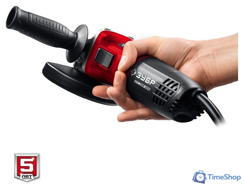 Угловая шлифмашина Зубр Мастер УШМ-125-1005 - Изображение №6 — Интернет-магазин Time-Shop