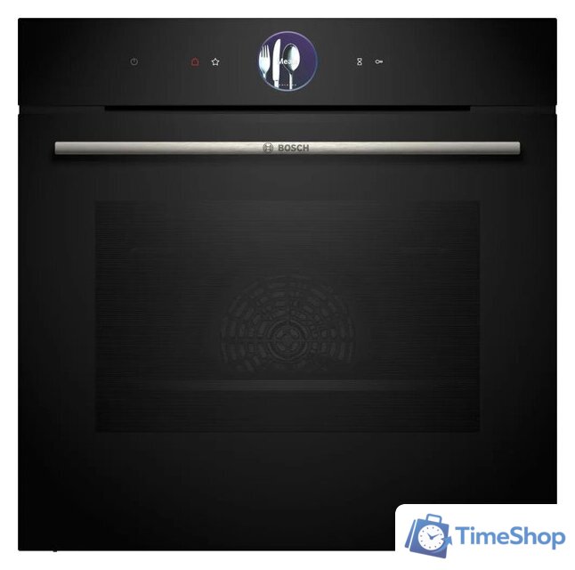 Электрический духовой шкаф Bosch Serie 8 HBG7764B1 - Изображение №1 — Интернет-магазин Time-Shop