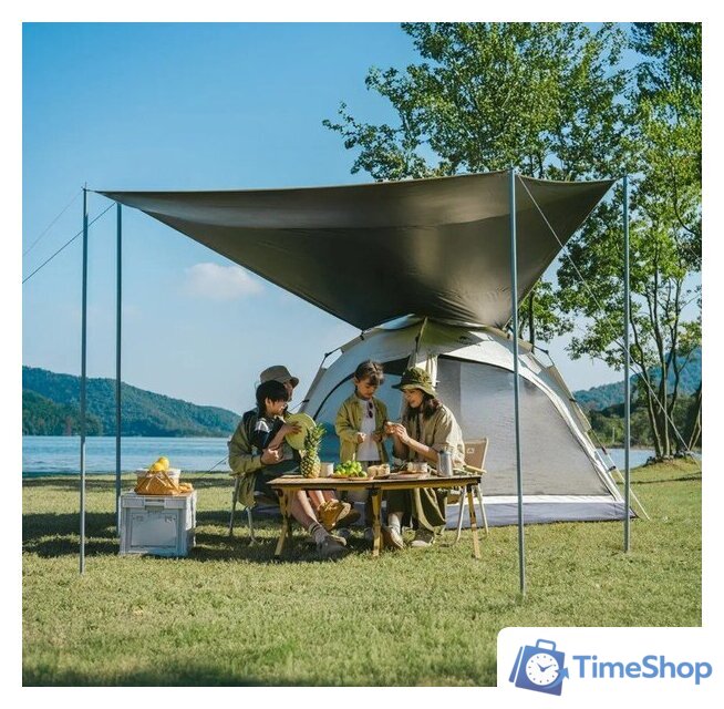 Кемпинговая палатка Naturehike Ango CNK2550WS010-VG4 (серый) - Изображение №2 — Интернет-магазин Time-Shop