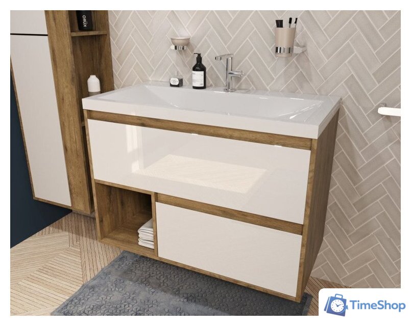  Эстет Тумба с умывальником Monaco Wood ФР-00010673 - Изображение №4 — Интернет-магазин Time-Shop