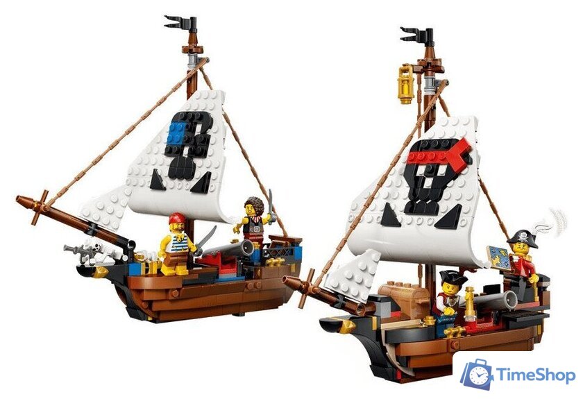 Конструктор LEGO Creator 3 в 1 31387 Легендарный пиратский корабль - Изображение №7 — Интернет-магазин Time-Shop