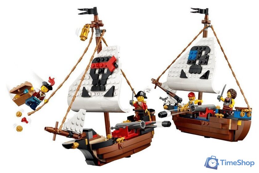 Конструктор LEGO Creator 3 в 1 31387 Легендарный пиратский корабль - Изображение №9 — Интернет-магазин Time-Shop