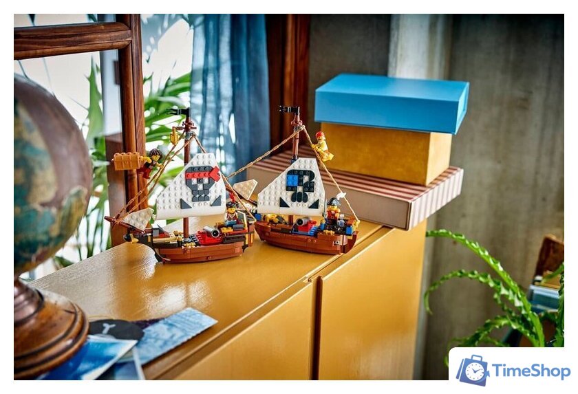 Конструктор LEGO Creator 3 в 1 31387 Легендарный пиратский корабль - Изображение №18 — Интернет-магазин Time-Shop