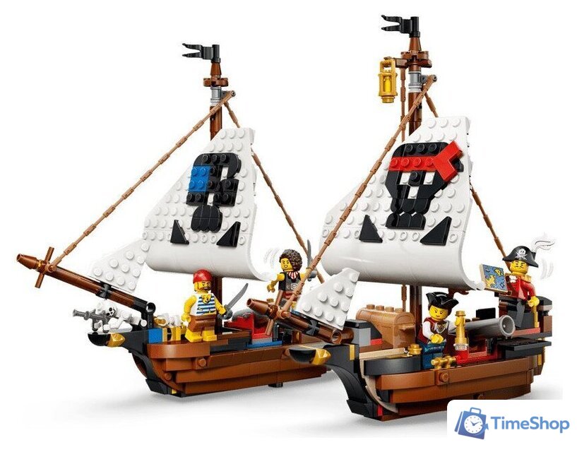 Конструктор LEGO Creator 3 в 1 31387 Легендарный пиратский корабль - Изображение №4 — Интернет-магазин Time-Shop