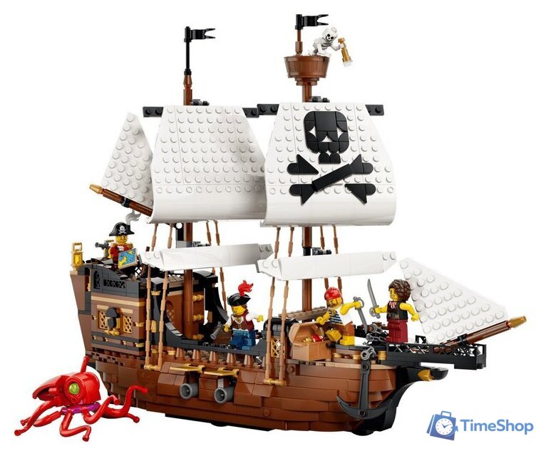 Конструктор LEGO Creator 3 в 1 31387 Легендарный пиратский корабль - Изображение №2 — Интернет-магазин Time-Shop