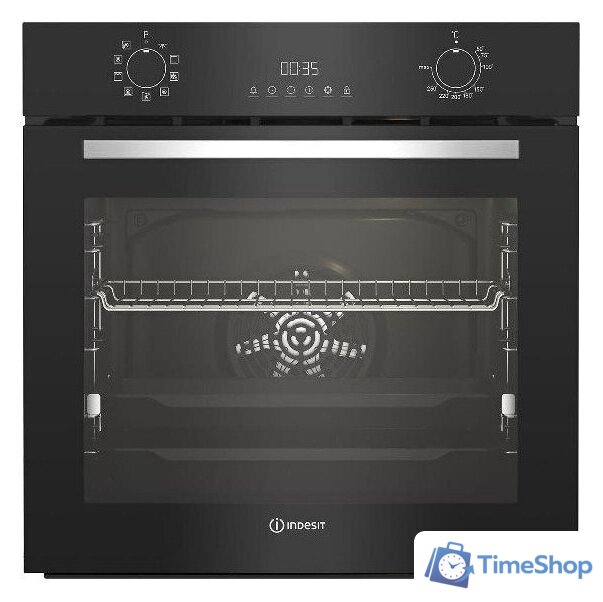 Электрический духовой шкаф Indesit IFE 4841 J BL - Изображение №1 — Интернет-магазин Time-Shop