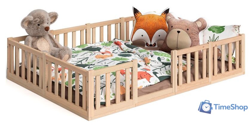 Кровать ФанДОК Тapi Ф-141.24-01 80x160 (лак) - Изображение №1 — Интернет-магазин Time-Shop