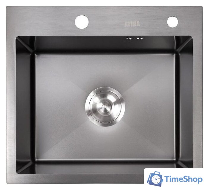 Кухонная мойка Avina HM5045 PVD (графит) - Изображение №1 — Интернет-магазин Time-Shop