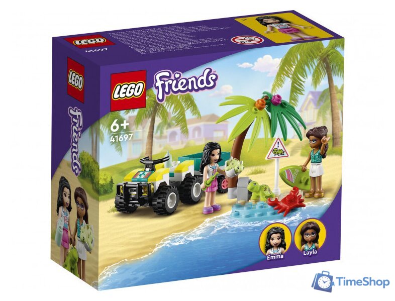 Конструктор LEGO Friends Спасательная машина для черепах 41697 - Изображение №1 — Интернет-магазин Time-Shop