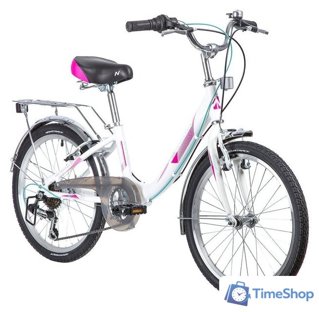 Детский велосипед Novatrack Ancona 20 2019 20AH6V.ANCONA.WT9 (белый) - Изображение №2 — Интернет-магазин Time-Shop