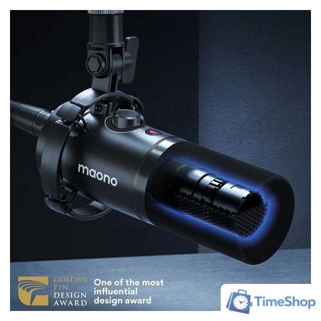 Проводной микрофон Maono PD200X (черный) - Изображение №3 — Интернет-магазин Time-Shop