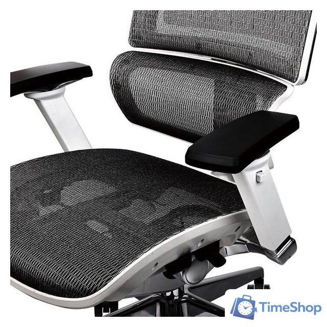 Офисное кресло Thermaltake CyberChair E500 GGC-EG5-BWLFDM-01 (серый) - Изображение №6 — Интернет-магазин Time-Shop