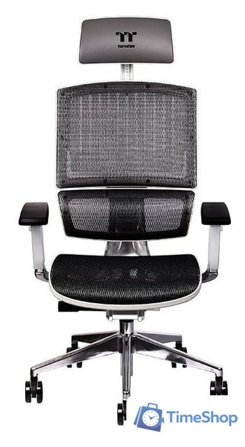 Офисное кресло Thermaltake CyberChair E500 GGC-EG5-BWLFDM-01 (серый) - Изображение №2 — Интернет-магазин Time-Shop