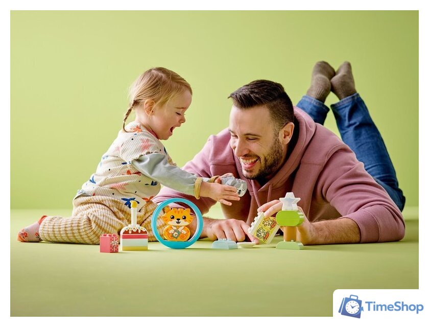 Конструктор LEGO Duplo 10977 Мой первый щенок и котёнок и их звуки - Изображение №5 — Интернет-магазин Time-Shop