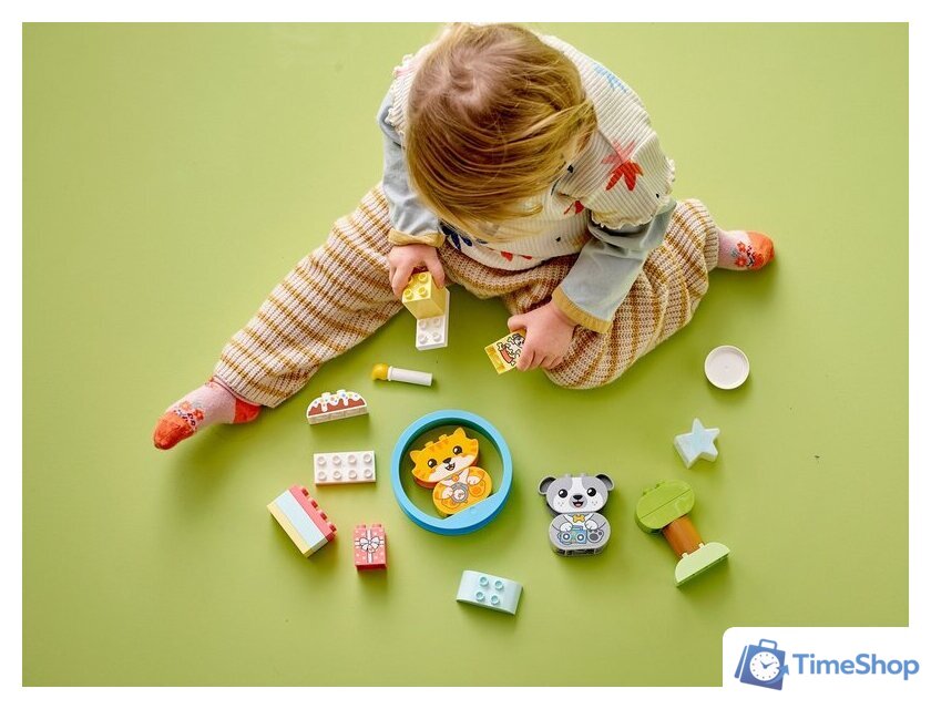 Конструктор LEGO Duplo 10977 Мой первый щенок и котёнок и их звуки - Изображение №4 — Интернет-магазин Time-Shop