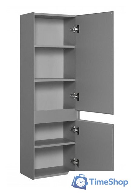  Акватон Шкаф-полупенал Форест 1A278603FR4D0 (туманный серый) - Изображение №2 — Интернет-магазин Time-Shop