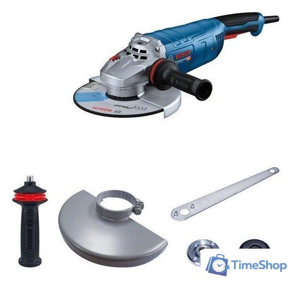 Угловая шлифмашина Bosch GWS 27-230 J Professional 06018C5320 - Изображение №1 — Интернет-магазин Time-Shop