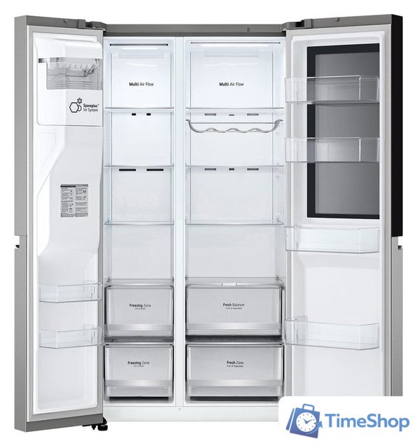 Холодильник side by side LG InstaView GSGV80PYLL - Изображение №7 — Интернет-магазин Time-Shop