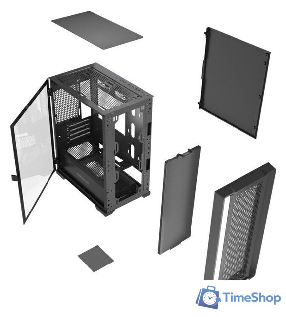 Корпус Powercase ByteFlow Micro NF CAMBNF-F0 - Изображение №7 — Интернет-магазин Time-Shop
