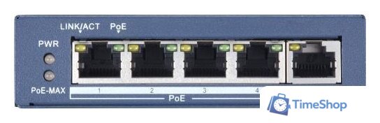 Неуправляемый коммутатор Hikvision DS-3E0505P-E - Изображение №1 — Интернет-магазин Time-Shop