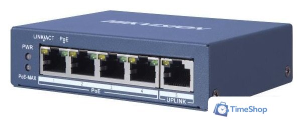 Неуправляемый коммутатор Hikvision DS-3E0505P-E - Изображение №2 — Интернет-магазин Time-Shop