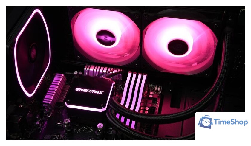 Система жидкостного охлаждения для процессора Enermax LIQMAX III RGB 240 ELC-LMT240-RGB - Изображение №6 — Интернет-магазин Time-Shop
