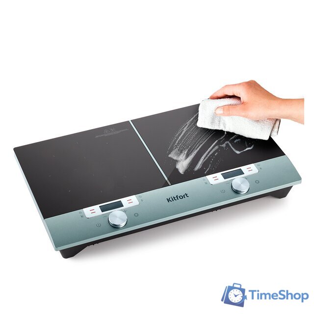 Настольная плита Kitfort KT-155 - Изображение №5 — Интернет-магазин Time-Shop