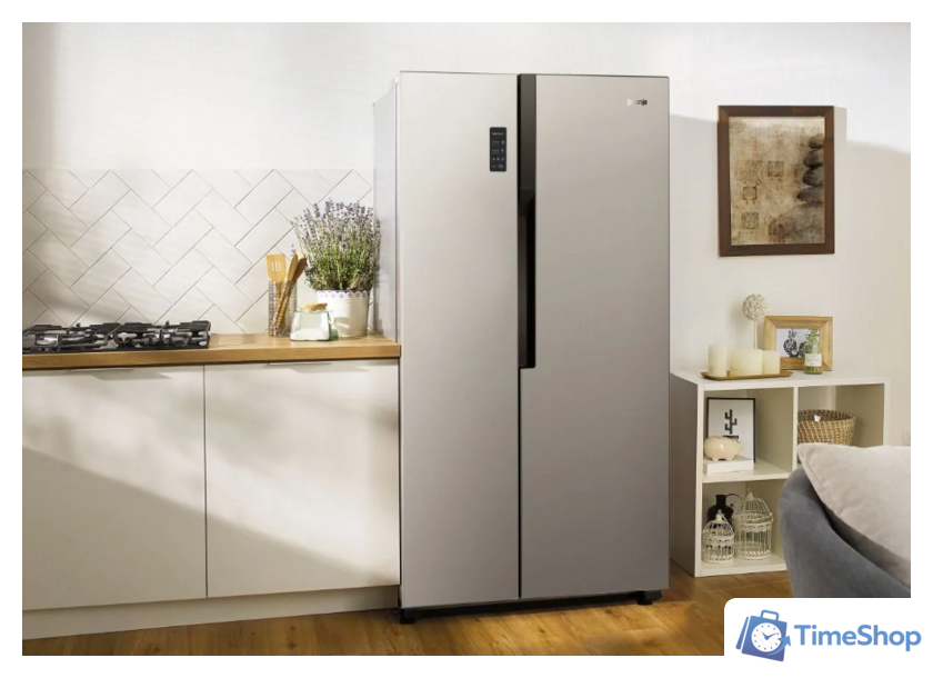 Холодильник side by side Gorenje NRS918EMX - Изображение №5 — Интернет-магазин Time-Shop