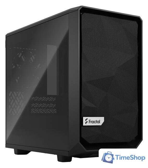 Корпус Fractal Design Meshify 2 Nano Black TG dark tint FD-C-MES2N-01 - Изображение №1 — Интернет-магазин Time-Shop