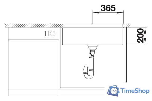 Кухонная мойка Blanco Etagon 700-U (белый) - Изображение №4 — Интернет-магазин Time-Shop