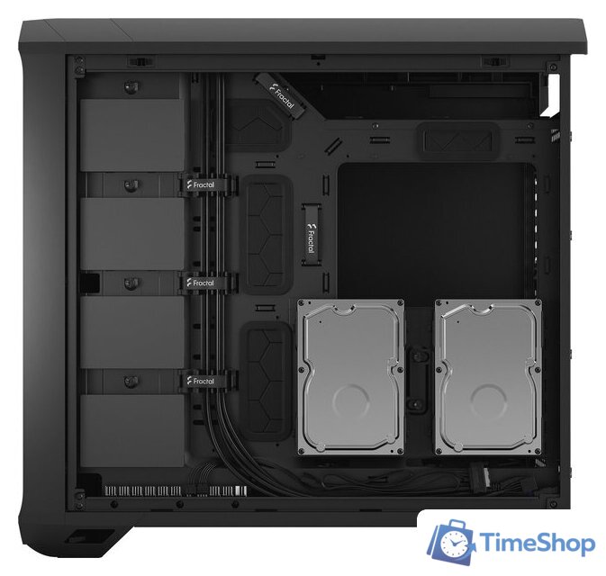 Корпус Fractal Design Torrent Black Solid FD-C-TOR1A-05 - Изображение №7 — Интернет-магазин Time-Shop