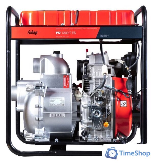 Мотопомпа Fubag PD 1300 T ES - Изображение №6 — Интернет-магазин Time-Shop