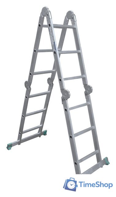 Лестница-трансформер TARKO шарнирная 4-х секционная 03404 - Изображение №1 — Интернет-магазин Time-Shop
