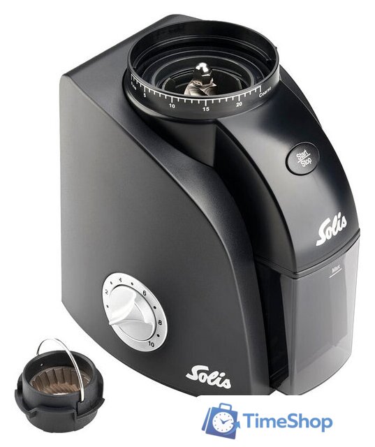 Электрическая кофемолка Solis Scala Zero Static 1662 - Изображение №6 — Интернет-магазин Time-Shop