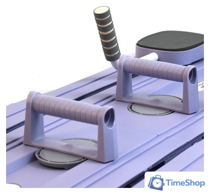 Тренажер для пресса Calviano 4816087403827 (фиолетовый) - Изображение №7 — Интернет-магазин Time-Shop