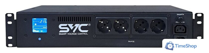 Источник бесперебойного питания SVC RTO-800-LCD/R - Изображение №2 — Интернет-магазин Time-Shop