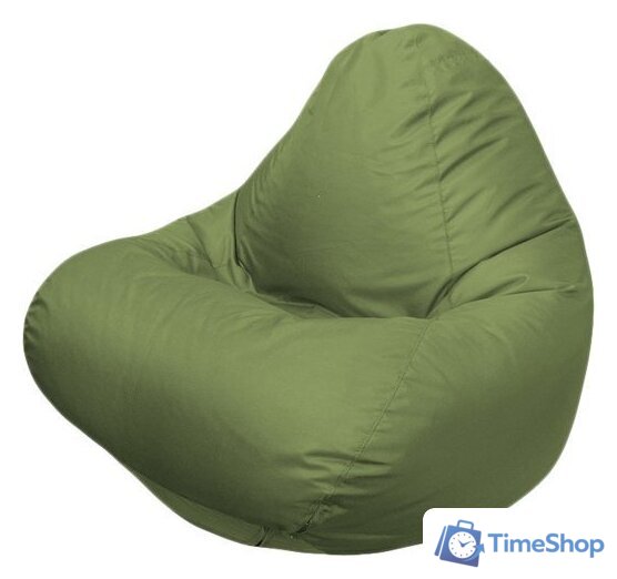 Кресло-мешок Flagman Релакс Г4.2-03 (оливковый) - Изображение №1 — Интернет-магазин Time-Shop