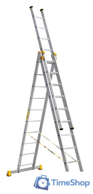 Лестница-стремянка Алюмет трехсекционная профессиональная P3 9310 - Изображение №1 — Интернет-магазин Time-Shop