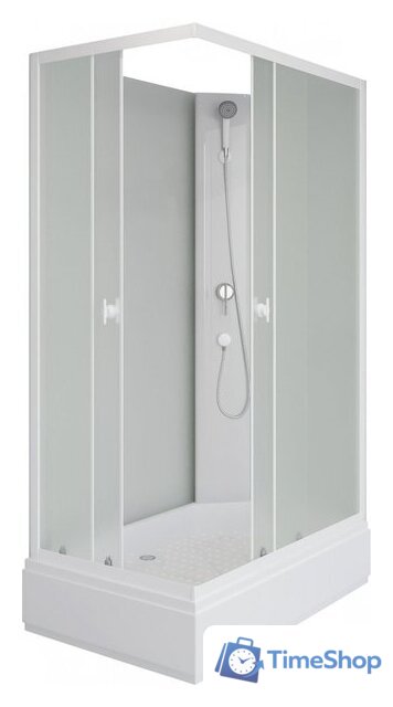 Душевая кабина Niagara Promo P100/80/26Q/MT/BK 100x80x215 - Изображение №1 — Интернет-магазин Time-Shop