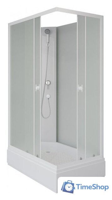 Душевая кабина Niagara Promo P100/80/26Q/MT/BK 100x80x215 - Изображение №2 — Интернет-магазин Time-Shop