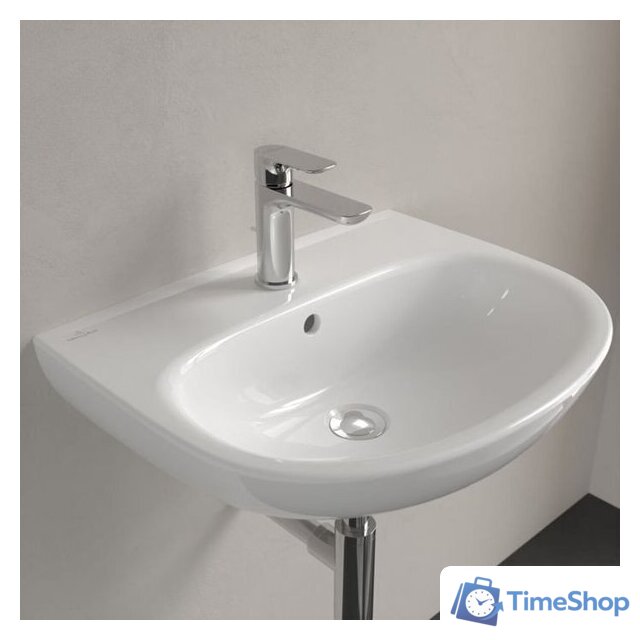 Умывальник Villeroy & Boch O.Novo 4A4055R1 - Изображение №7 — Интернет-магазин Time-Shop