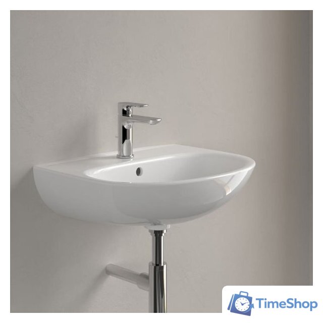 Умывальник Villeroy & Boch O.Novo 4A4055R1 - Изображение №3 — Интернет-магазин Time-Shop