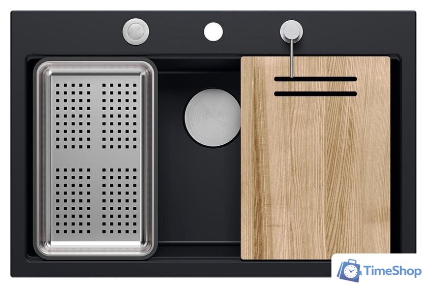 Кухонная мойка Quadron HQM7650U7BS - Изображение №2 — Интернет-магазин Time-Shop